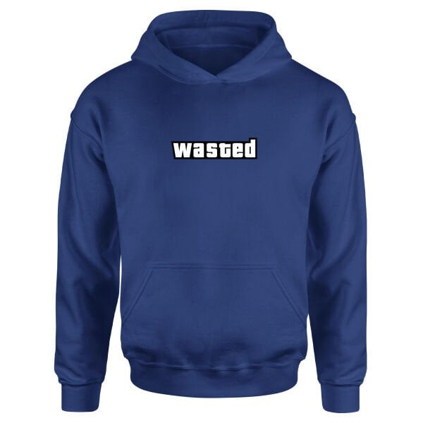 Wasted | GTA Hoodie XXL - İndigo Mavisi