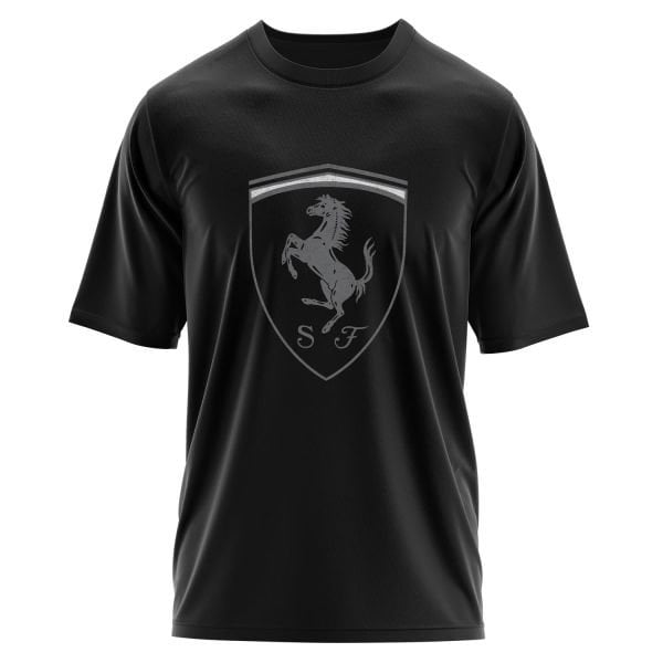 Scuderia Ferrari Grunge Oversize Tişört