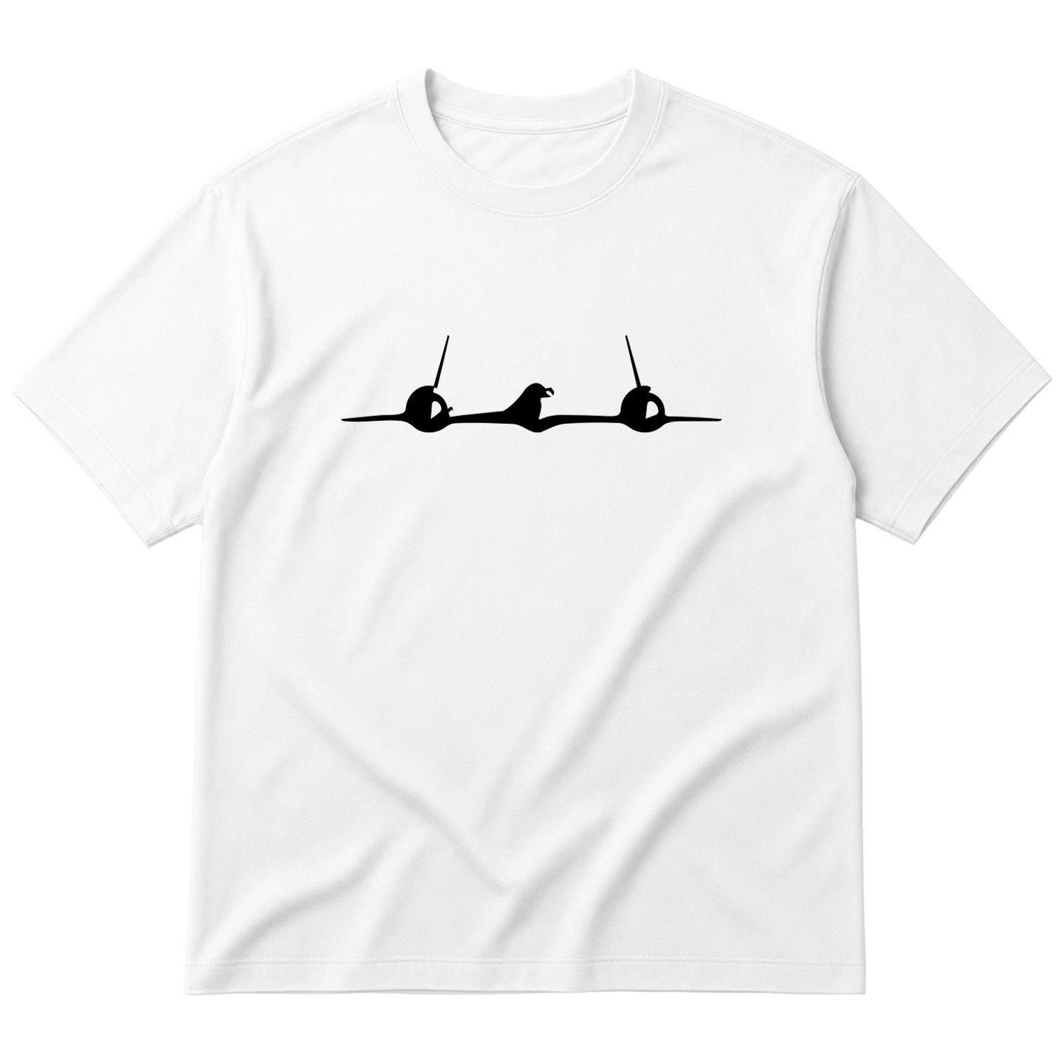 SR-71 Blackbird Oversize Tişört