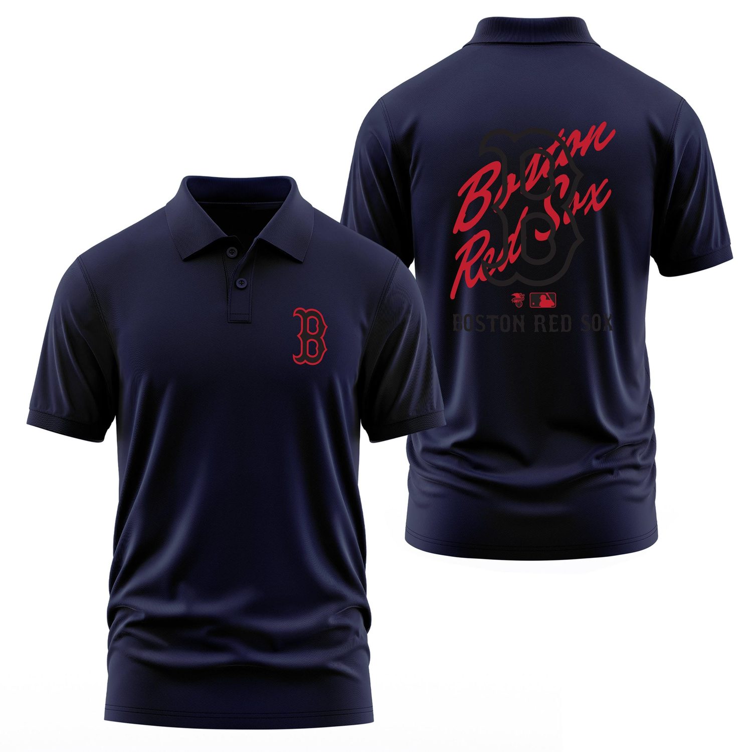 The Red Sox MLB Edition Polo Tişört M - İndigo Mavisi