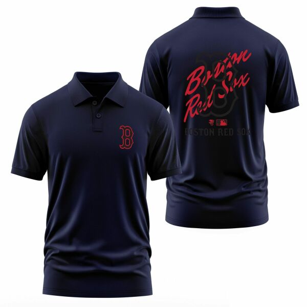 The Red Sox MLB Edition Polo Tişört M - İndigo Mavisi