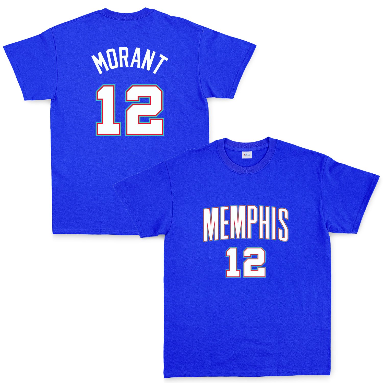 Ja Morant Memphis Forma Tişört S - Mavi