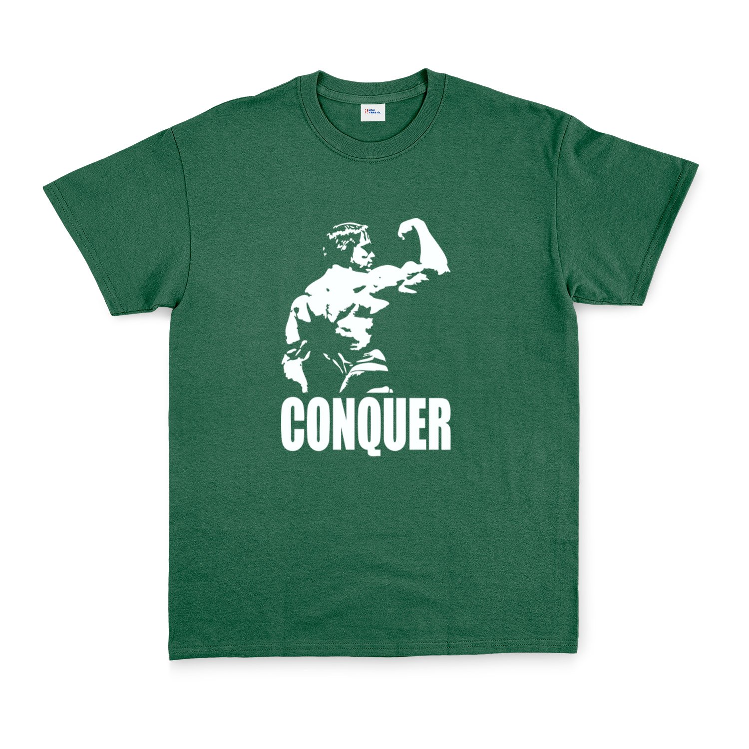 Arnold Conquer Tişört XXL - Nefti Yeşili