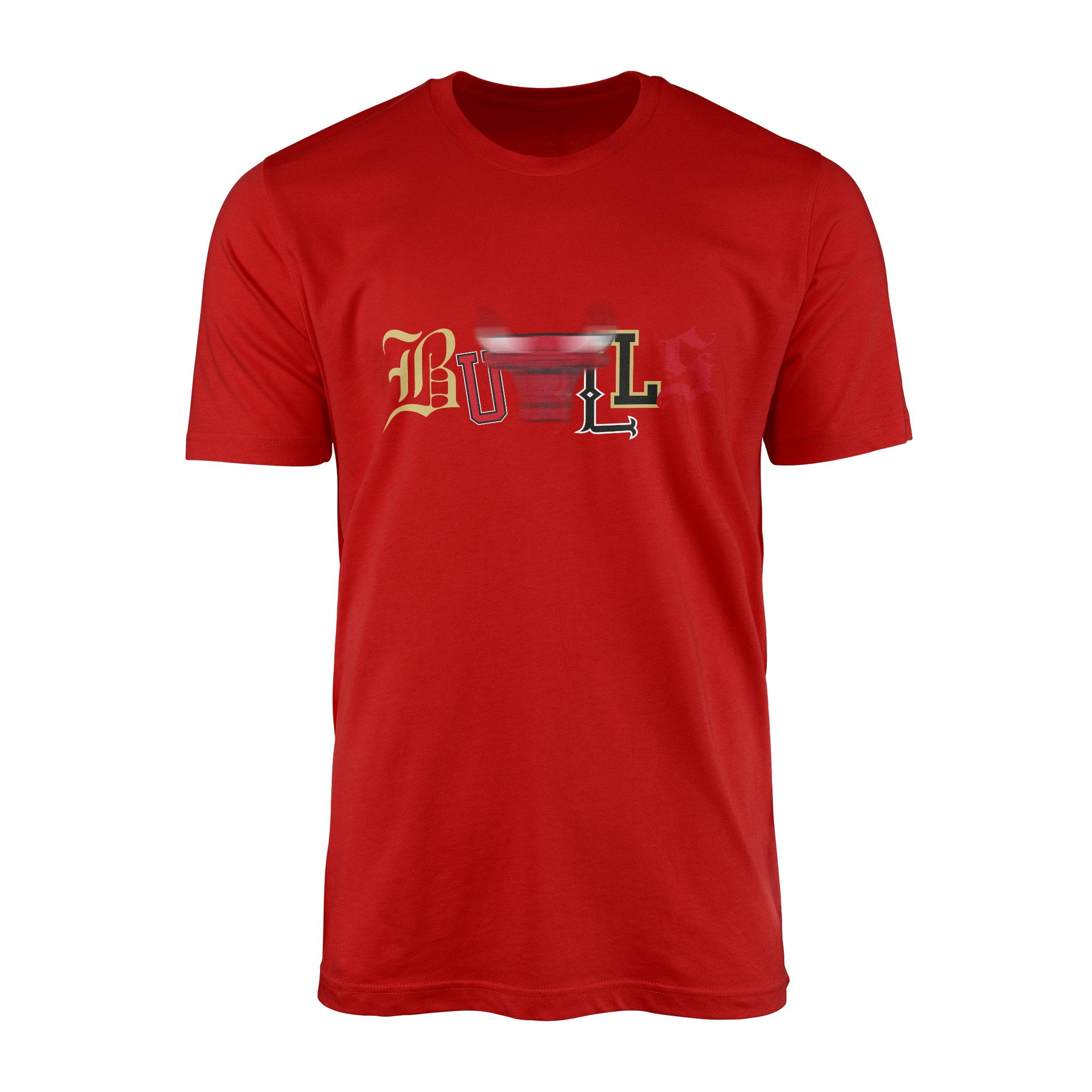 Bulls History Tişört L - Kırmızı