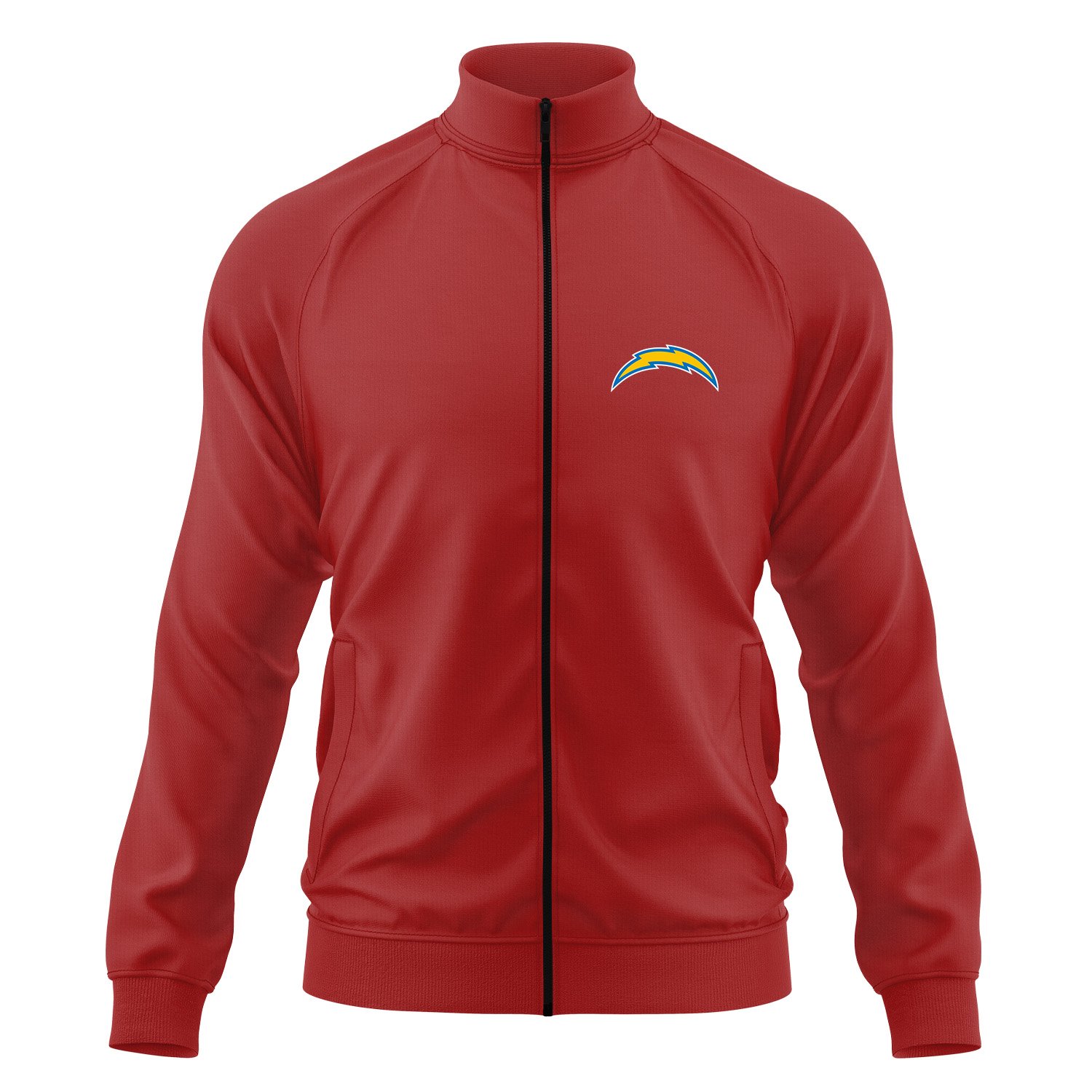 Los Angeles Chargers Fermuarlı Sweatshirt S - Kırmızı