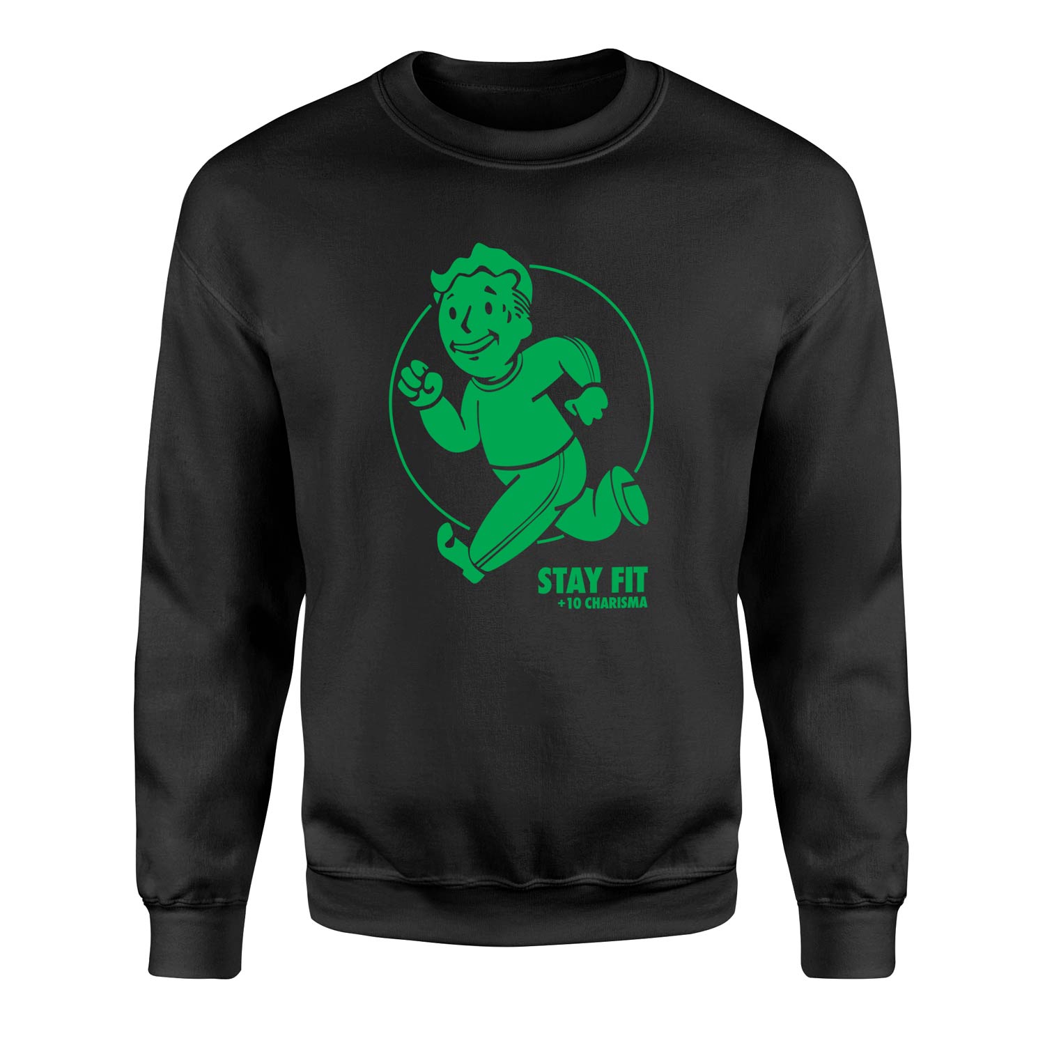 Vault Boy Stay Fit Sweatshirt XL - Siyah