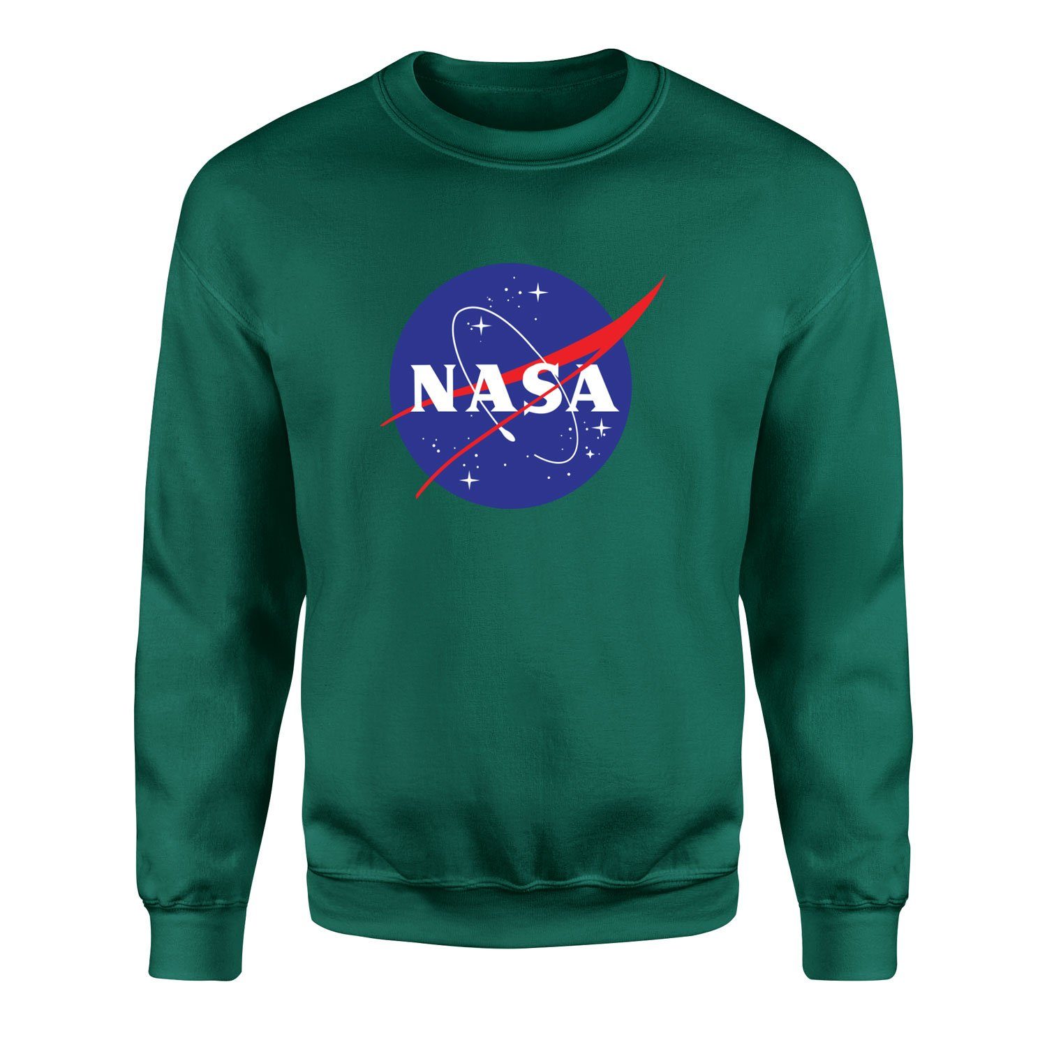 NASA Sweatshirt XL - Nefti Yeşili