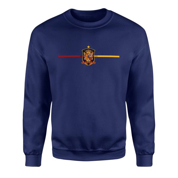 İspanya W Sweatshirt S - İndigo Mavisi
