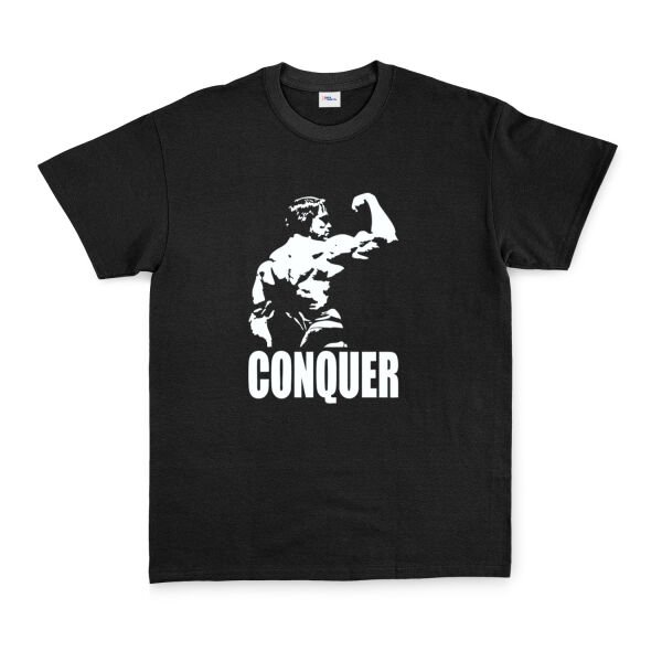 Arnold Conquer Tişört S - Siyah