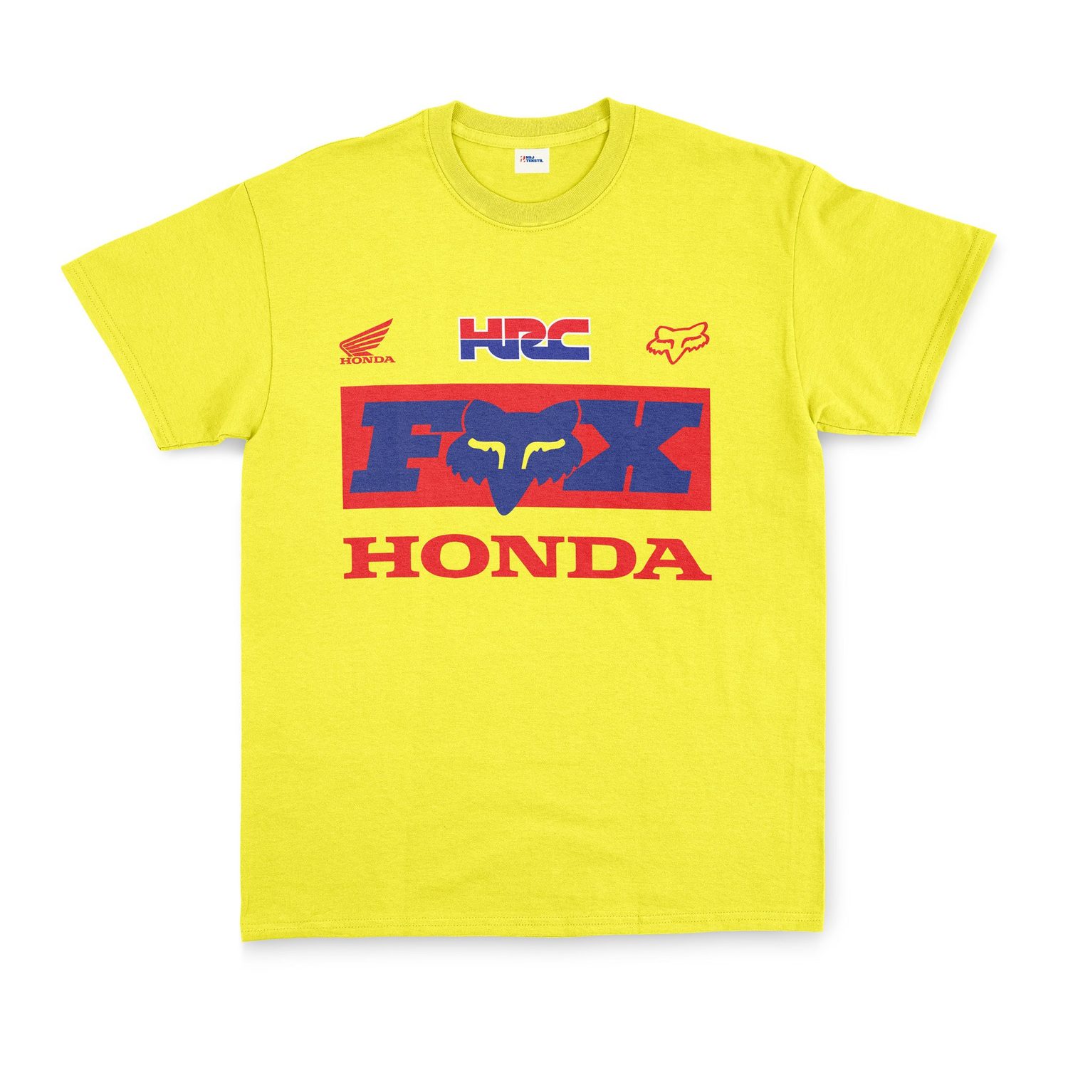 HONDA Racing x Fox Tişört M - Sarı