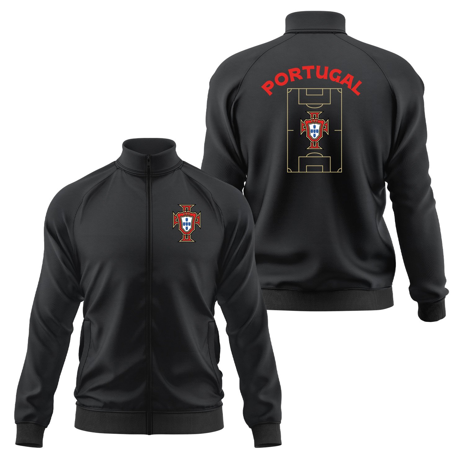 Portekiz Dünya Kupası 2026 Fermuarlı Sweatshirt