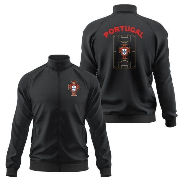 Portekiz Dünya Kupası 2026 Fermuarlı Sweatshirt