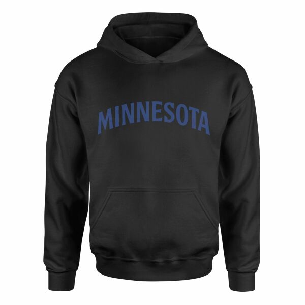 Minnesota Hoodie M - Siyah