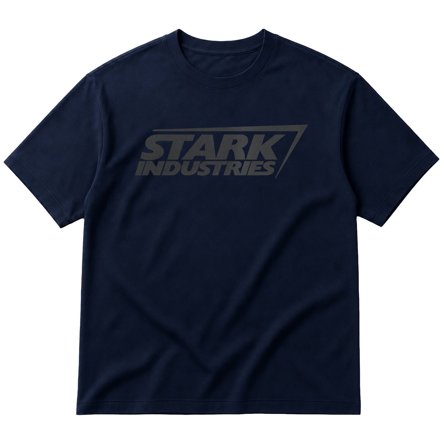 Stark Industries Oversize Tişört L - İndigo Mavisi