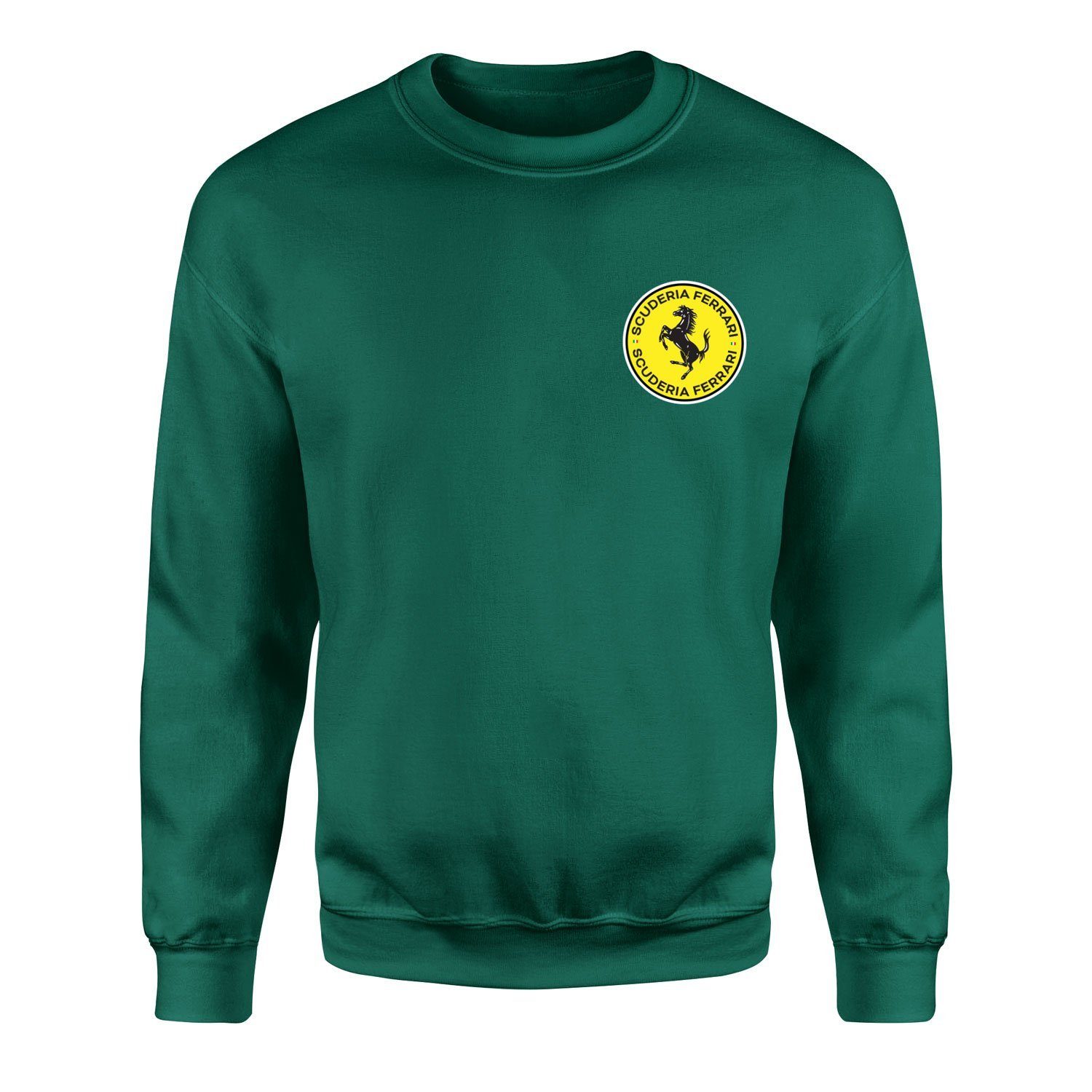 Scuderia Ferrari Badge Sweatshirt L - Nefti Yeşili