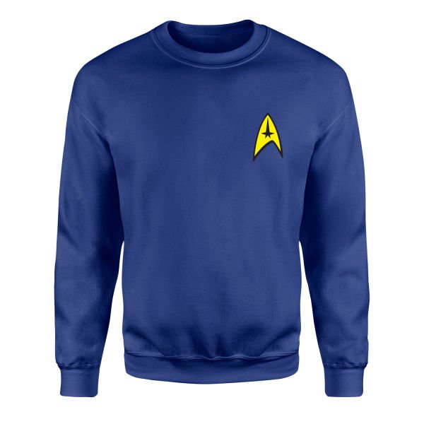 Star Trek Delta Sweatshirt XL - İndigo Mavisi