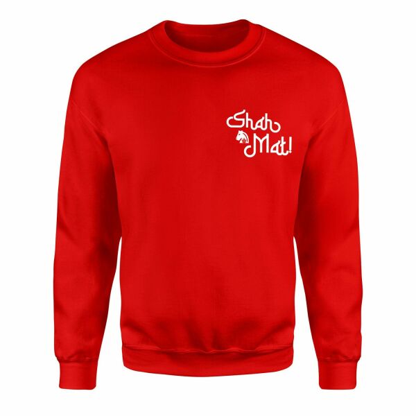 Shah Mat Sweatshirt S - Kırmızı