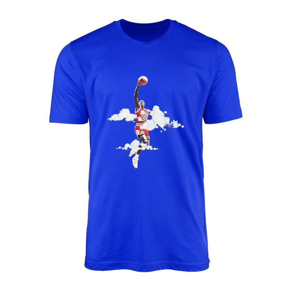 His Airness Tişört S - Mavi