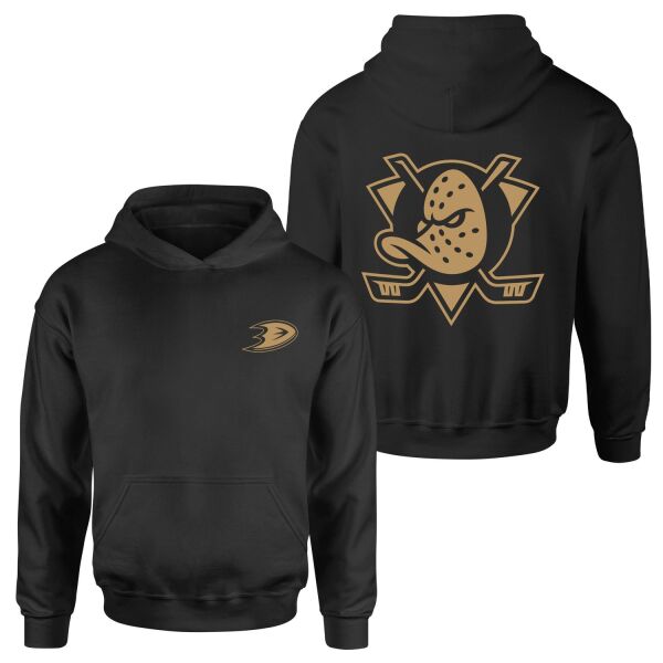 Anaheim Ducks SE Hoodie M - Siyah
