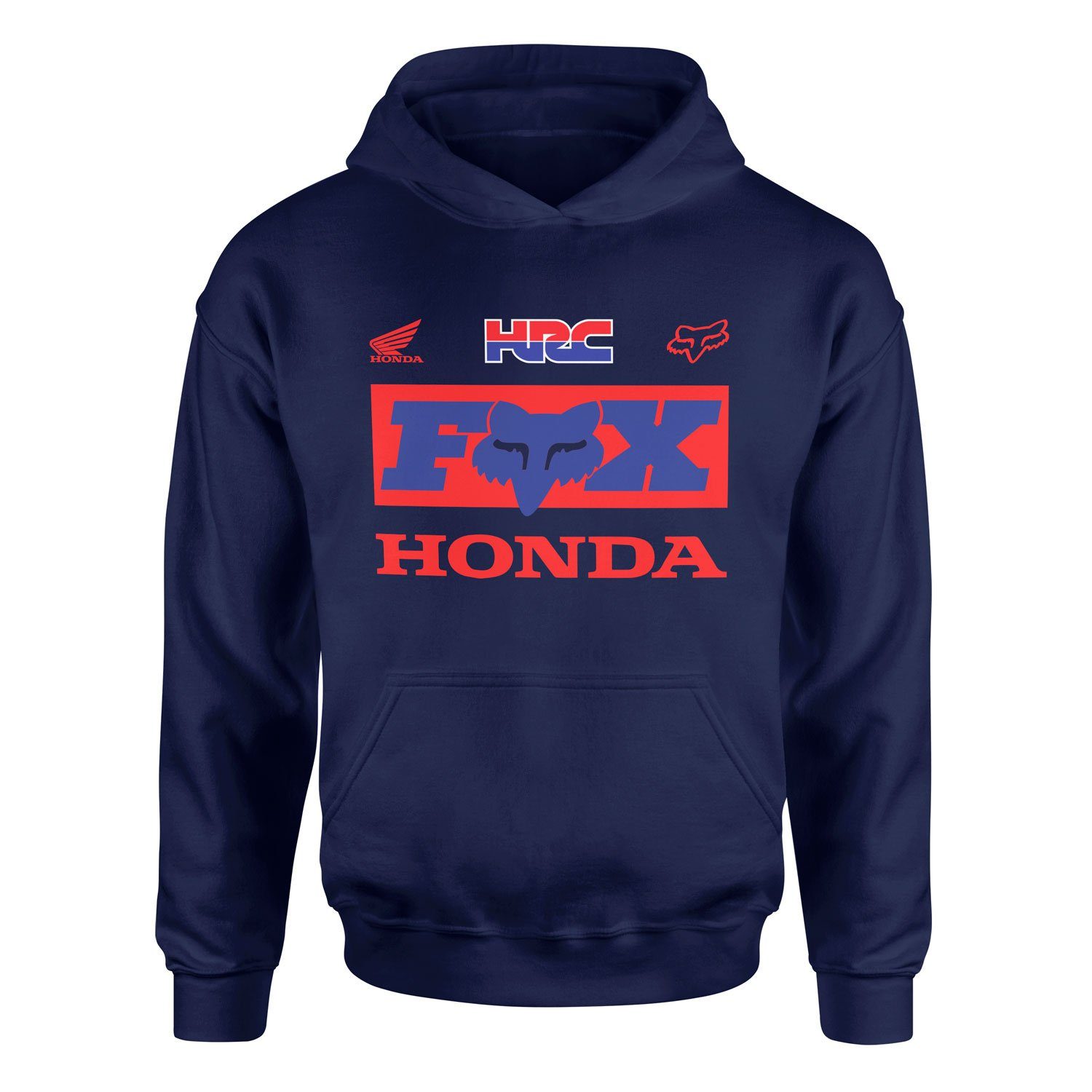 HONDA Racing x Fox Hoodie S - Lacivert