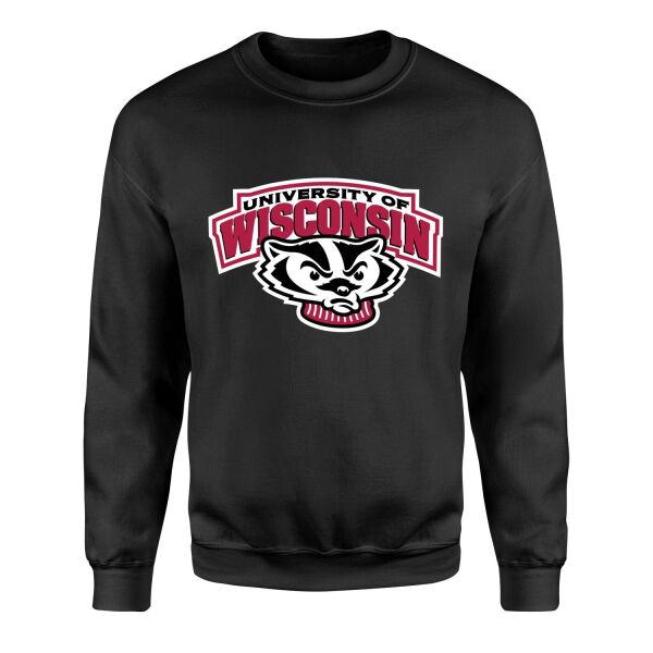 Wisconsin Badgers Sweatshirt S - Siyah