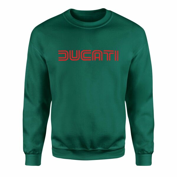Ducati Racing Lines Sweatshirt XXL - Nefti Yeşili