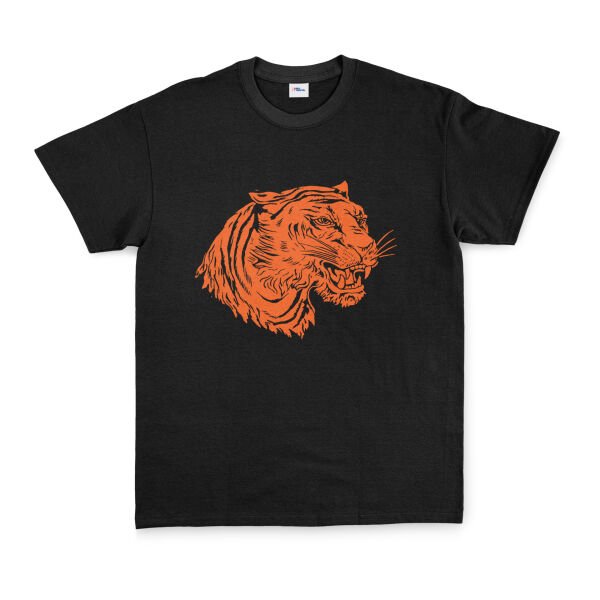 Clemson Tiger Print Tişört L - Siyah