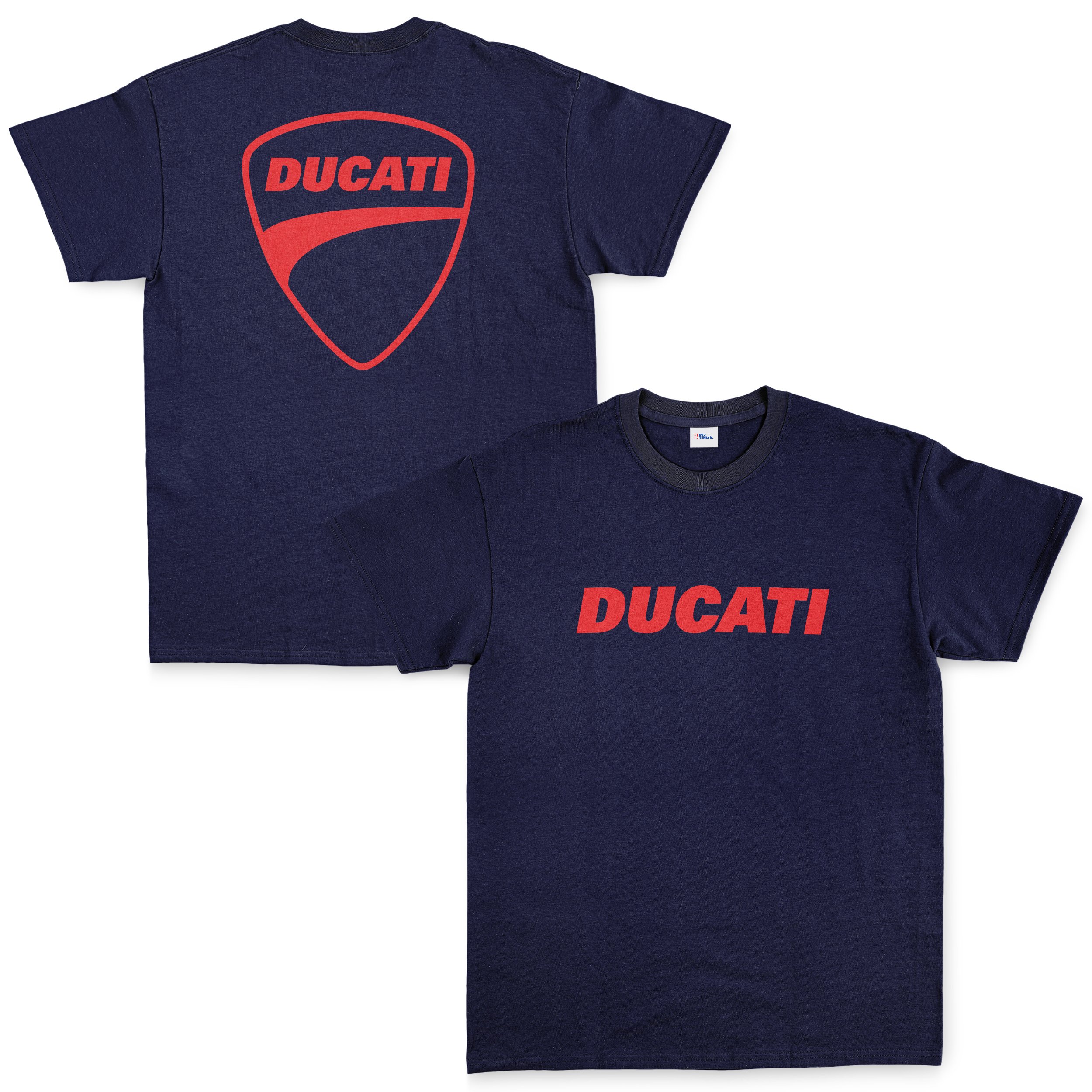 Ducati Italian Thunder Tişört XL - İndigo Mavisi
