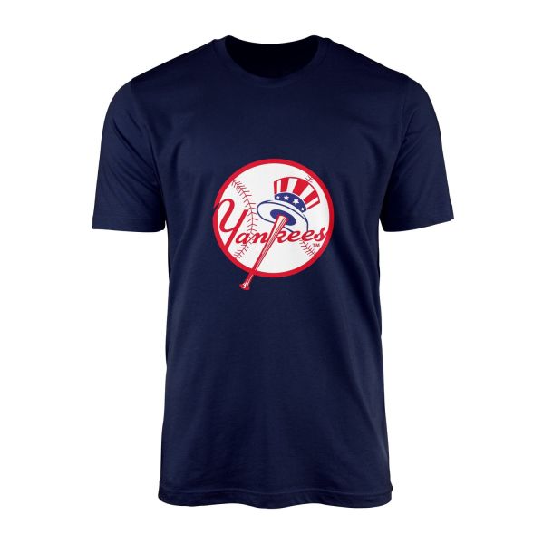 NY Yankees Uncle Sam Tişört M - İndigo Mavisi