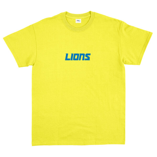 DET LIONS Iconic Tişört L - Sarı