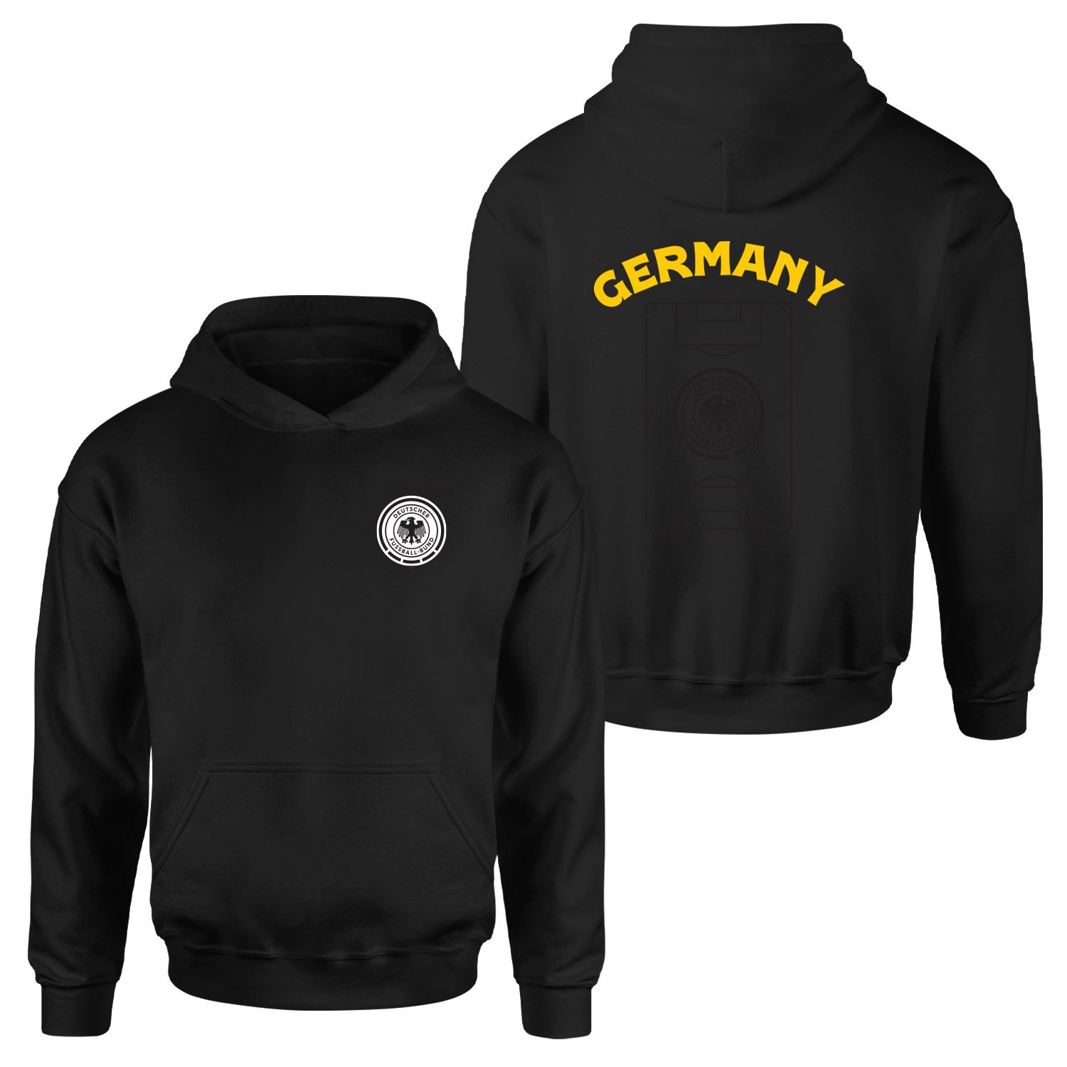 Almanya Dünya Kupası 2026 Hoodie XL - Siyah