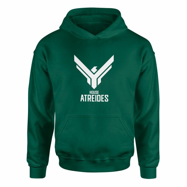 House Atreides Hoodie XXL - Nefti Yeşili