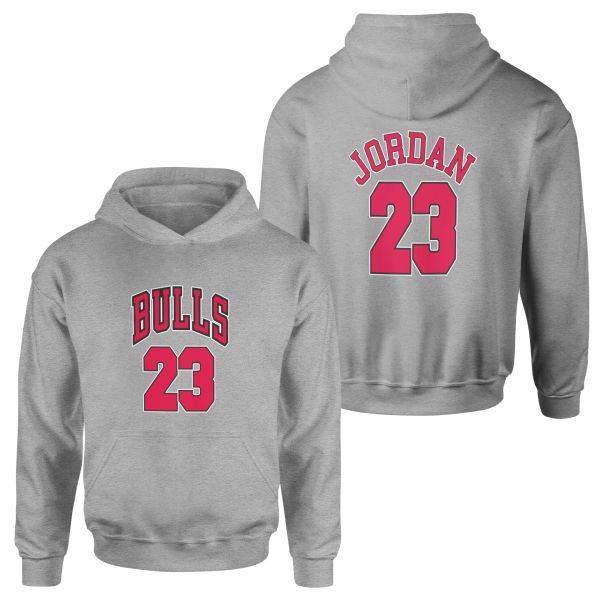Michael Jordan 23 Forma Hoodie XL - Gri