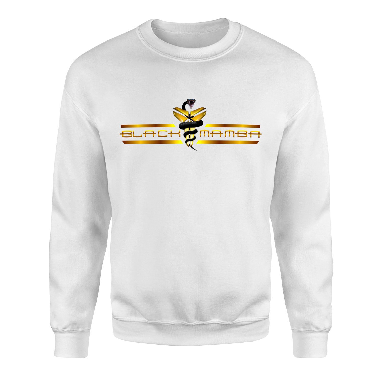 BLACKMAMBA KOBE Sweatshirt L - Beyaz