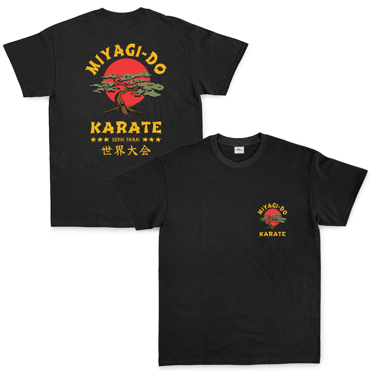 Miyagi Do Karate Tişört L - Siyah
