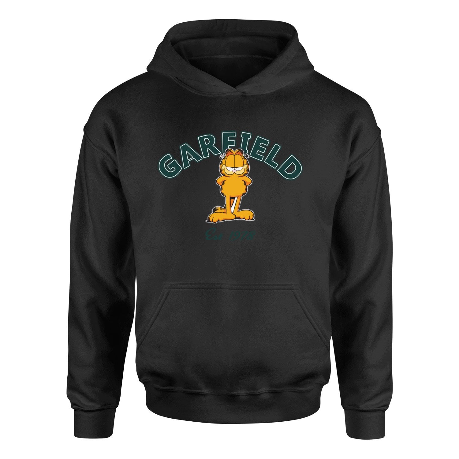 Garfield, est. 1978 Hoodie XXL - Siyah