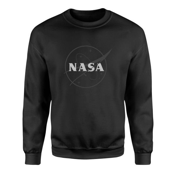NASA Muted Sweatshirt S - Siyah