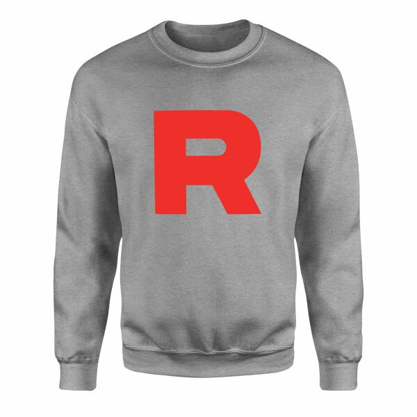 Team Rocket Sweatshirt L - Gri