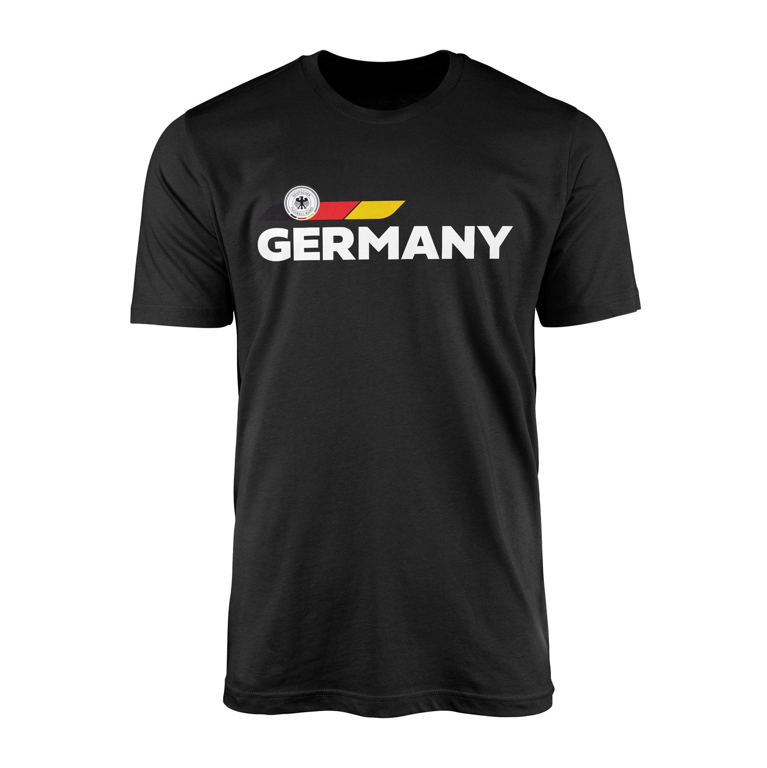 Almanya Retro I Tişört XL - Siyah