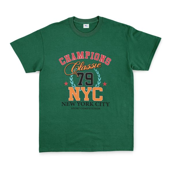 Champions Classic NYC Tişört L - Nefti Yeşili