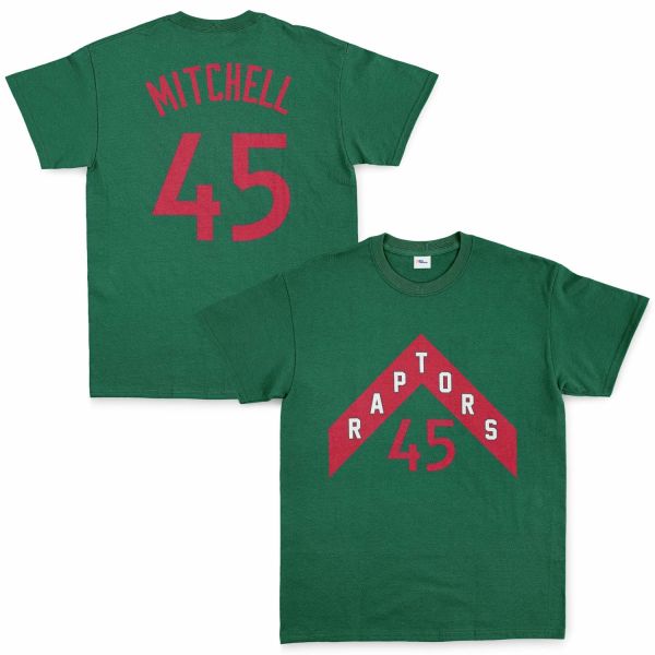 Davion Mitchell 45 Raptors Jersey Tişört XL - Nefti Yeşili