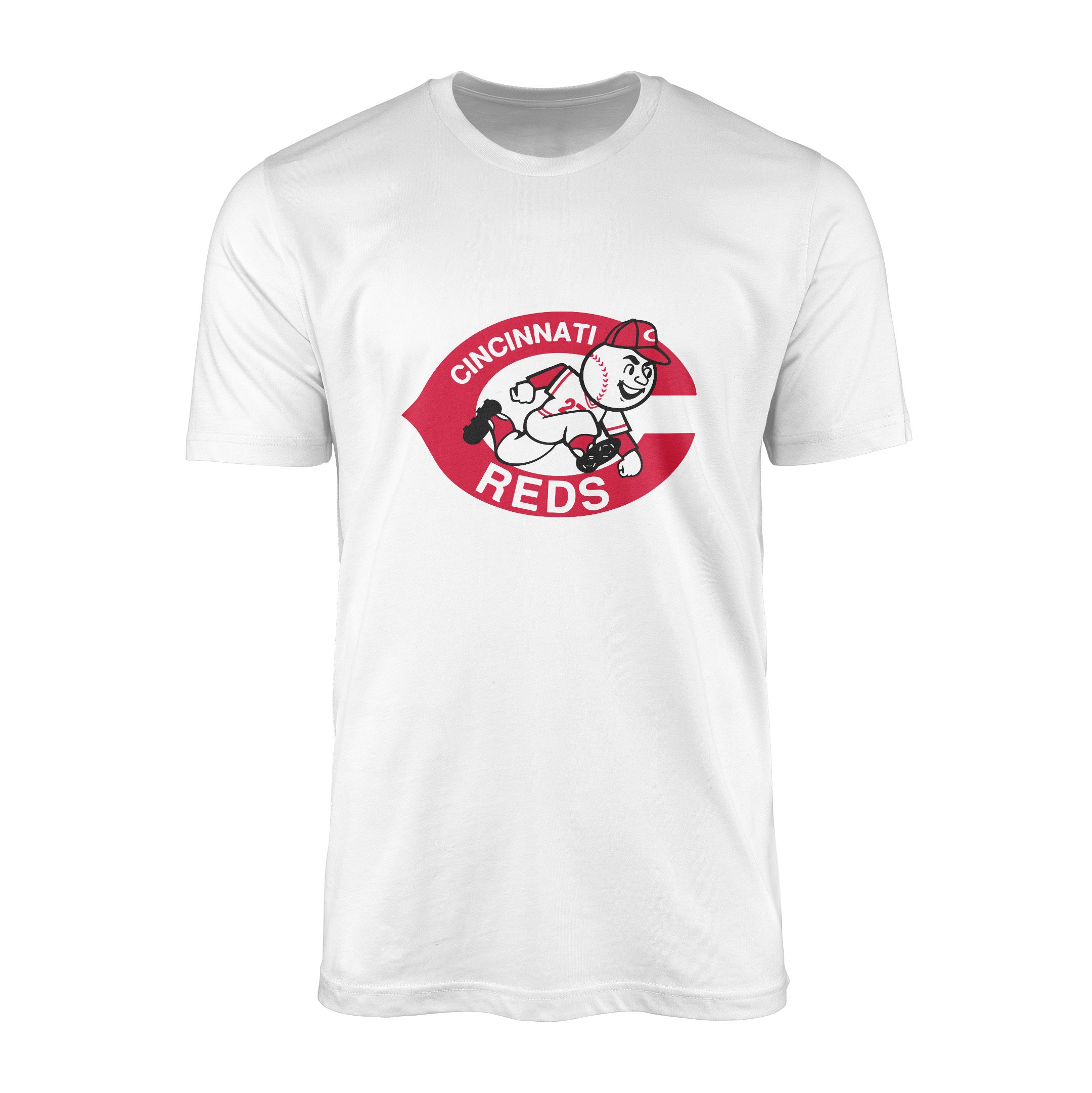 Cincinnati Reds | Mr. Red 80’s Tişört XL - Beyaz