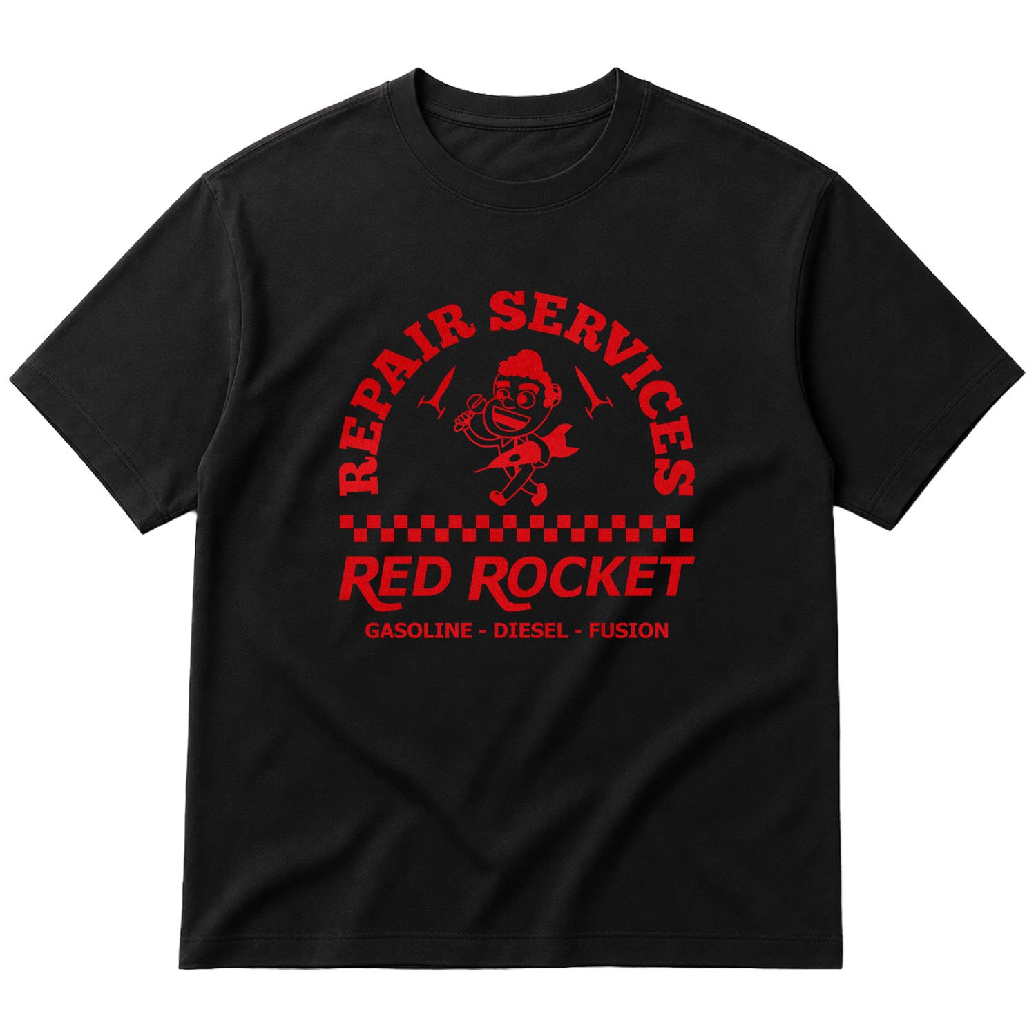 Red Rocket | Fallout Oversize Tişört XL - Siyah