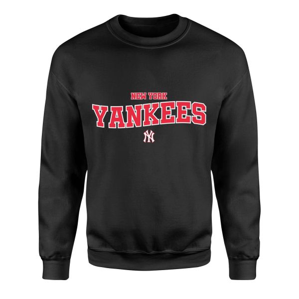 New York YANKEES HL Sweatshirt S - Siyah