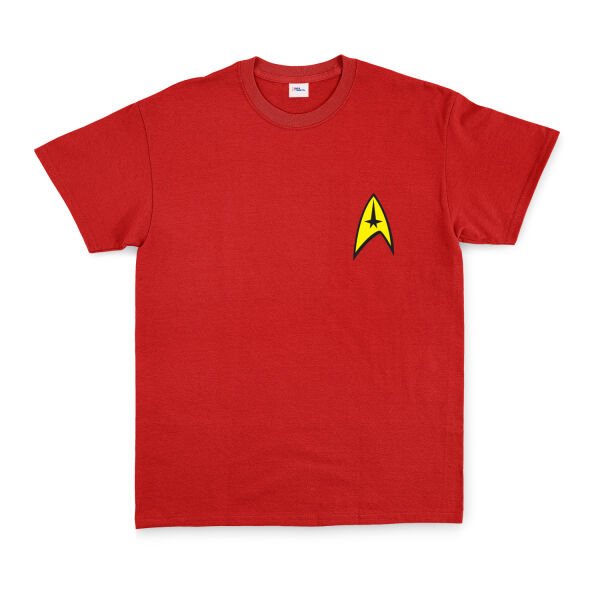 Star Trek Delta Tişört S - Kırmızı