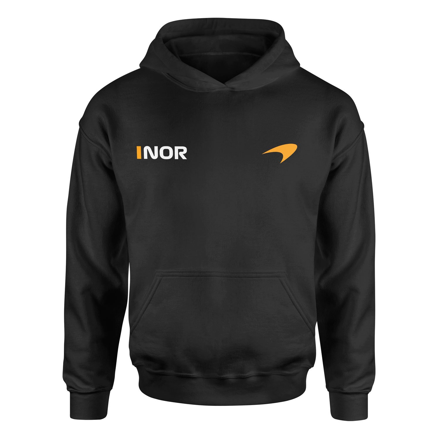 Lando Norris #NOR ID McLaren Racing Hoodie XL - Siyah