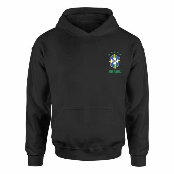 Brezilya Hoodie M - Siyah