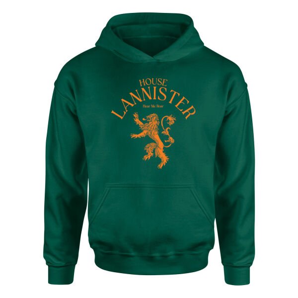 House Lannister Hoodie L - Nefti Yeşili