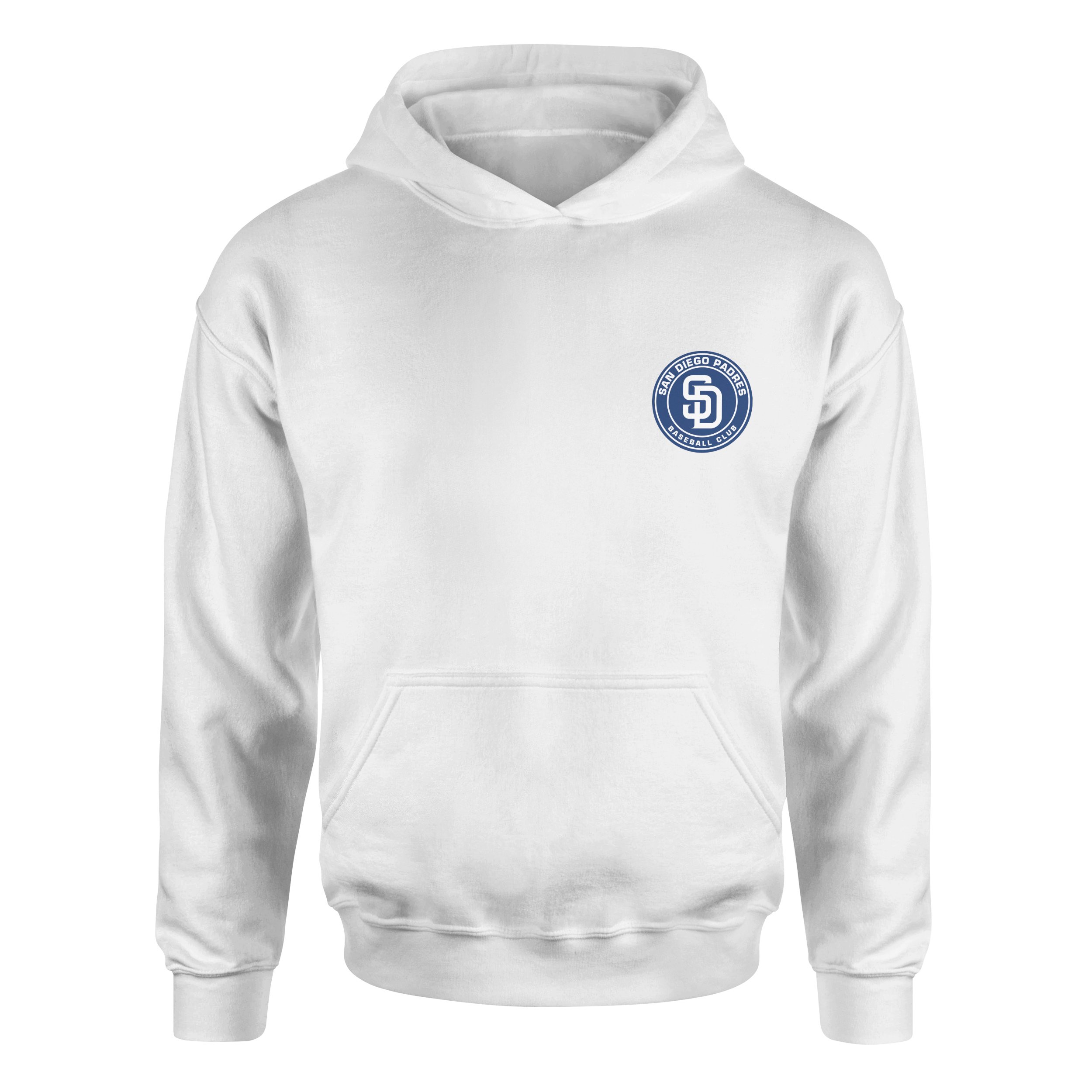 San Diego Padres Baseball Club Hoodie XL - Beyaz