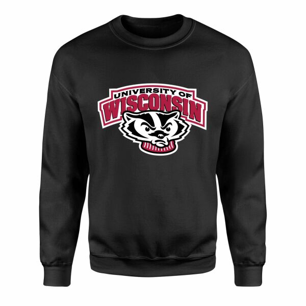 Wisconsin Badgers Sweatshirt M - Siyah